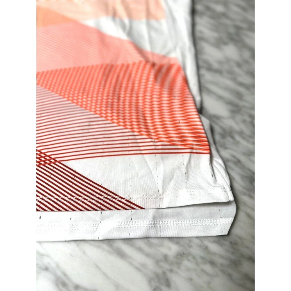 Nike ADV AeroSwift NN Track Singlet Tank Mens Medium White Orange DV7714-100